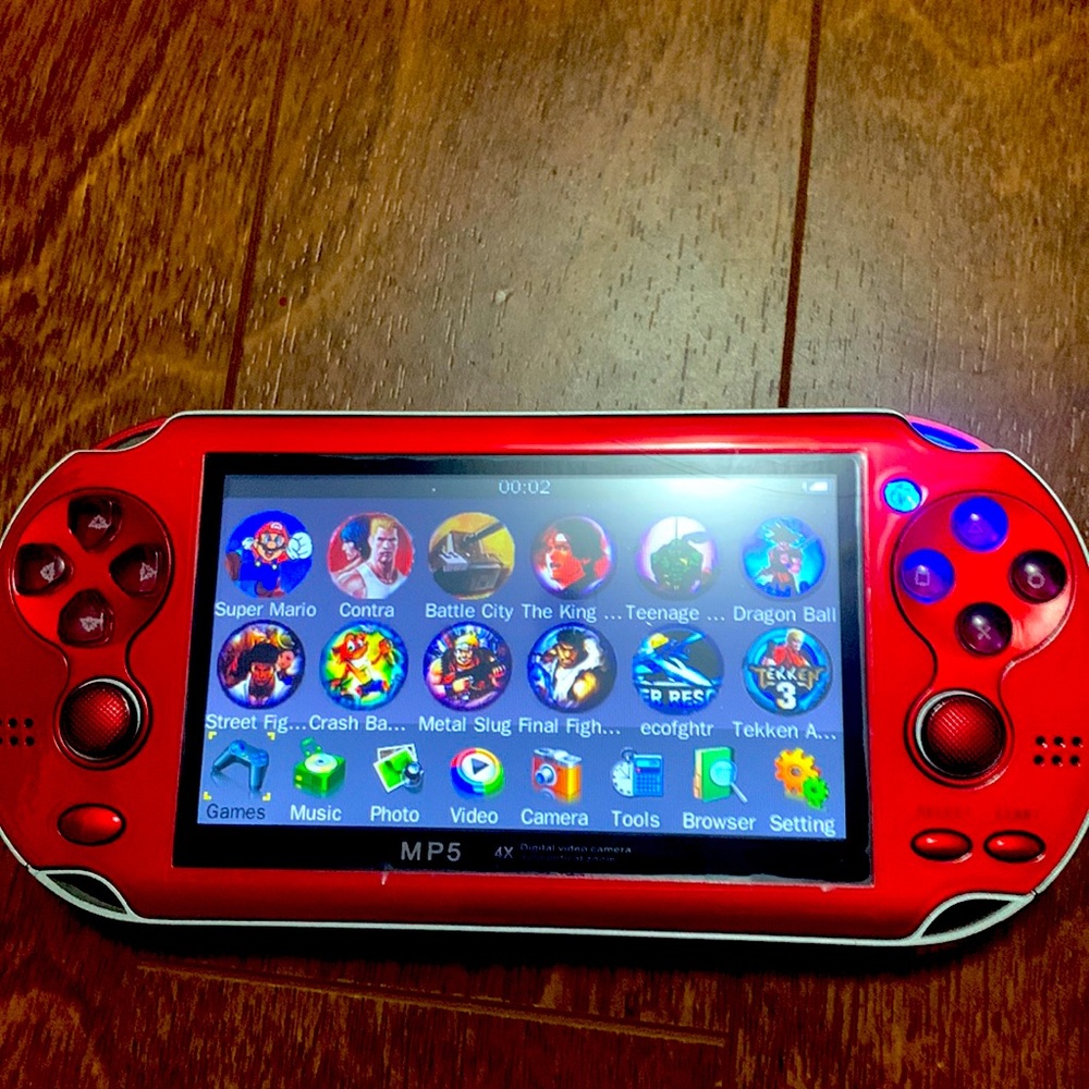 Handheld gaming console Brand new has never been used